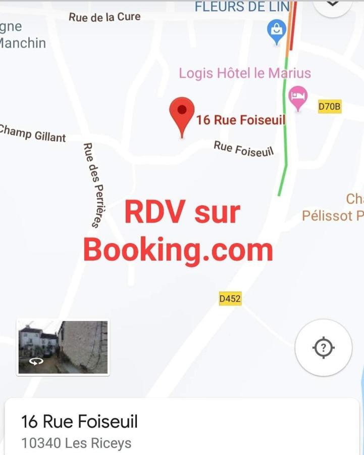 Gite La P'Tite Louise Les Riceys Exteriér fotografie